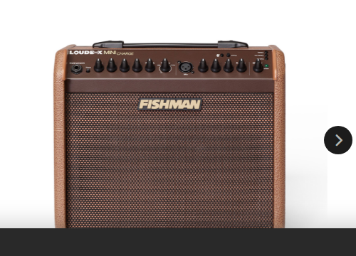 Fishman's Loudbox Mini Charge acoustic combo amplifier, official product page