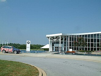 The BMW Zentrum Museum in Spartanburg, South Carolina, the only BMW museum in North America