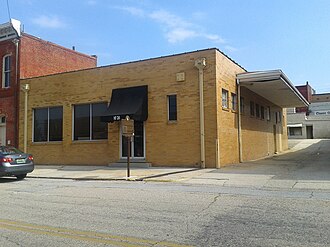 The former Greyhound bus station in Anniston, Alabama, now part of the Freedom Riders National Monument