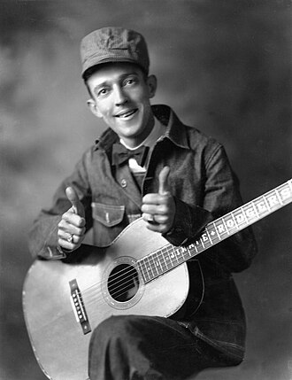 Jimmie Rodgers, the Meridian, Mississippi native known as the Father of Country Music, photographed in 1931