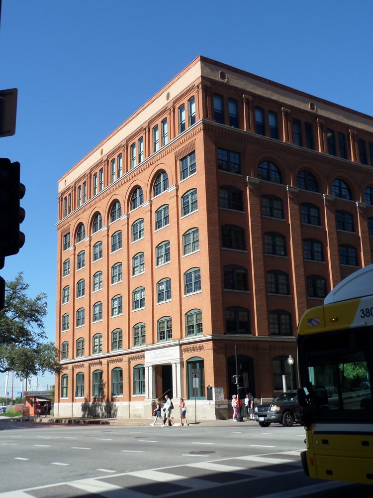 The Sixth Floor Museum at Dealey Plaza in Dallas, Texas, the former Texas School Book Depository building