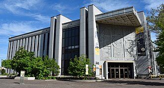 The Church History Museum in Salt Lake City, Utah, at 75 N West Temple Street